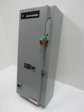 Ge Cr308d1621saatbd New 300-line Size 2 Starter 60a Fused Combination 120v Coil