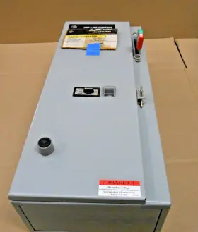 Cr308d1621saatdb Ge New Cr308 Nema Size 2 Magnetic Combination Starter 3p Type 1 Fused 120v Coil
