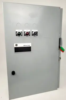 Cr308e1 Ge Aaddlt 300 Line Control Motor Starter Enclosure Size 3 120v Coil Hoa