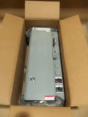 Ge Cr408c602ra1dal1a New Size 1 Combination Motor Starter 120v Coil 3 Phase Fusible Nema 3r