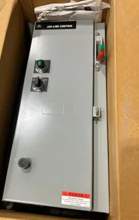 Ge Cr487b6f2ma1aalja General Electric 300 Line Control Magnetic Starter Combination