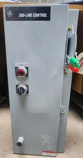 Ge General Electric Cr308ct941a1nalja 300-line Combination Motor Starter 600v