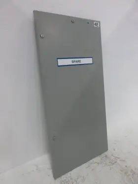 General Electric 076625945712 Ge 8000 Series 30 Inch Motor Control Center Blank Door Mcc