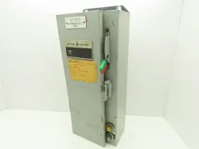 Np-161815-d General Electric Combination Motor Starter Fused 30 Amp 600vac 10hp
