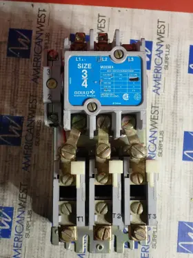 Gould M203bx Size 3/4 Starter 7.5 Hp 460v 25 Amp 120v Coil S902