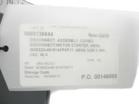 Knox70019212-8538sda46 Industrial Mro Square D 8538sda46 V81aff4p1t Nsmp #3