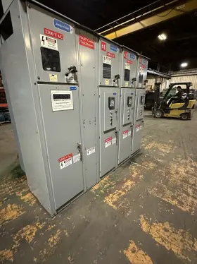 1000967 Joslyn Clark 2400v 400a Mvs Motor Control Center Mcc 1-125hp 2-150hp W Main #2