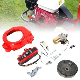 Gx200 Maldhau Gx160 5.5hp 6.5hp Electric Starter Motor Kit Start Flywheel Engine F