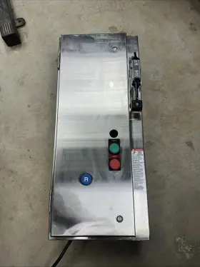 Schneider Electric Le1d098b81 Stainless Steel Fusible Disconnect Switch Motor Starter Three Phase 10