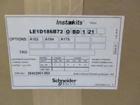 Le1d186b72 Schneider Electric Instakits Combination Magnetic Starter 24vdc