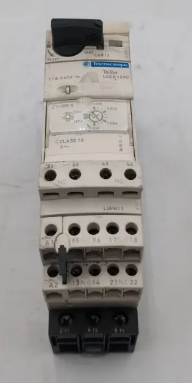 Schneider Lub12 Lucm12bl Electric Tesys U Starter Power Base And Control Unit New