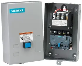 Siemens 14cuc12bf Heavy Duty Motor Starter Solid State Overload Auto/manual Reset Open Type