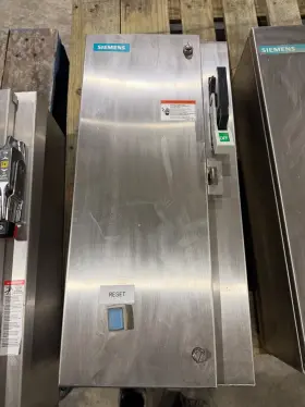 Siemens 14fu-32a Size 2 Combination Motor Starter 120 Coil 3 Phase Stainless Steel Breaker #5