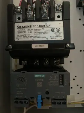 17cud92bf10 Siemens Size Nema 1 3hp 208v Starter Enclosure #3