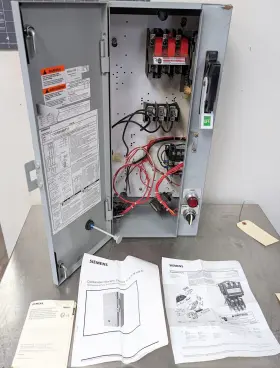 17dsb92bf11 Siemens Combination Starter Fusible Disconnect G2s2#1