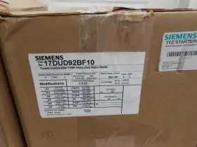 17dud92bf10 Siemens Combination Motor Starter Fused Nema Size 1 Type 120v Coil