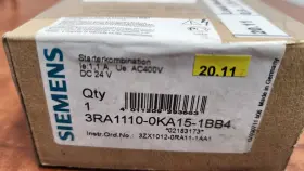 3ra1110-0ka15-1bb4 Siemens Starter Combination Contactor #2