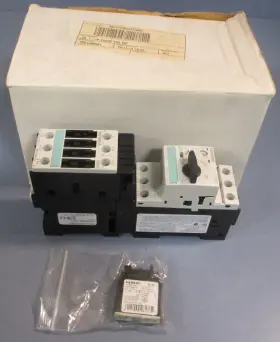 3ra1125-0ja23-1bb4 Siemens 3ra11250ja231bb4 Combination Starter .7-1a 24vdc Coil