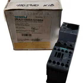 Siemens 3ra2110-0ba15-1bb4 New Sirius Combination Motor Starter 0.14-0.2a 24vdc