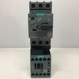 Siemens 3ra2110-1ka17-1bb4 Combination Starter S00 9-12.5a 24vdc Screw - New
