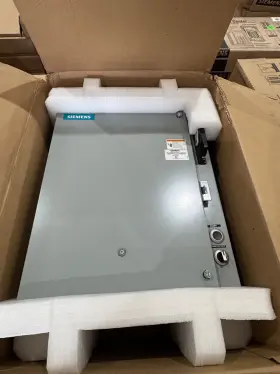 87fuf6fa Siemens New 3r Size 2 Combination Motor Starter Fusible 3 Pole Breaker 120v Coil