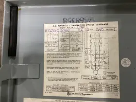 A30c2413 Siemens Ite Combination Motor Starter #08t3 Co #3