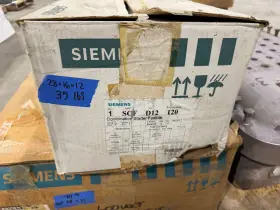 Scfnd12 Siemens Size 2 Combination Motor Starter 120v Coil 1 3 Phase Nema Fusible Fused #3