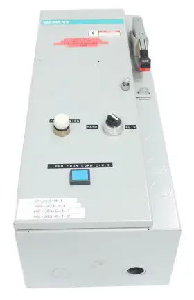 Siemens Scn-c14 Scn C14 Size 1 Combination Starter 480v-ac 10hp