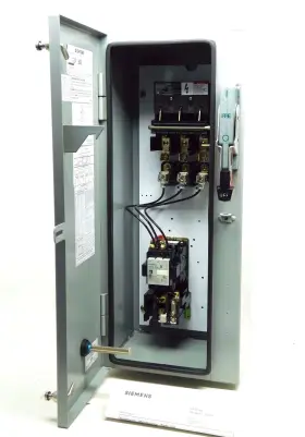 Siemens Ssfb20 New Fusible Combo Starter Nema Size 120v Po Free Ship