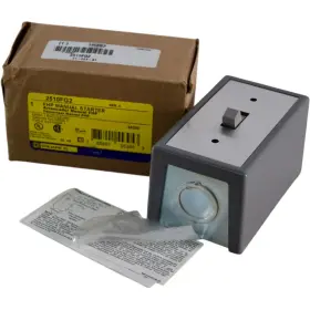 Square D 2510fg2 New Fhp Manual Starter Nema 1 Enclosure 2 Pole Toggle 277vac