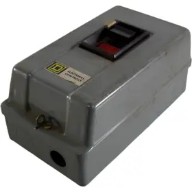 2510mb0-1 Square D Motor Starter 1ph 230v Ac Max With Enclosure