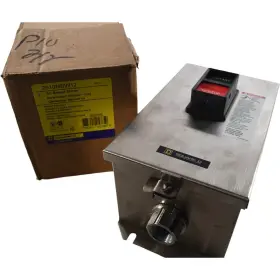 Square D 2510mbw12 New Manual Starter 2 Pole 600v Nema 4 Watertight Switch