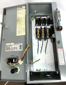 50006-388-01e Square D Combination Motor Controller Fusible 3 Pole 30a #2