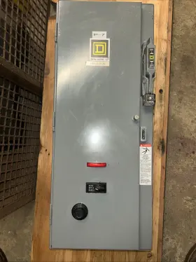 Square D 538sdg12v02s New 60a Fused Size 2 Starter Combination Combo Box 60 Amp 8538sdg12v02s