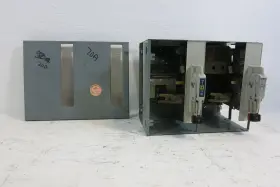 Square D 721749931898 Model 4 Dual 60a Breaker Feeder 12 Inch Motor Control Mcc Bucket 60 Amp
