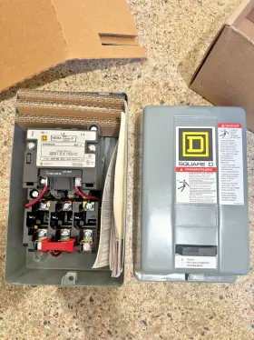 Square D 8536sbg2v01s Nsb Non-combination Starter Ea New