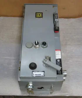 8538-sca24 Square D Motor Starter Combo 8538 Sca24 Ser C 30 A Amp 120v Coil Size Sz 1