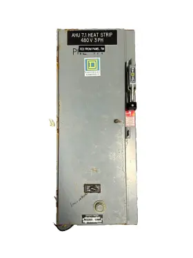Square D 8538-sdg11 8538 Sdg11 Form Cs Combination Motor Starter Nema Size 0-4 480v