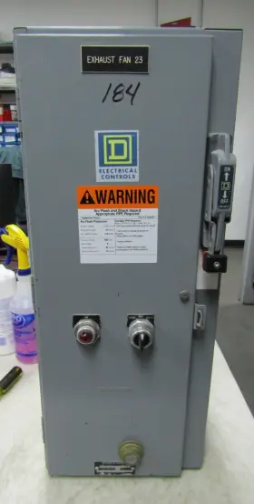 Square D 8538-sdg16 Size 2 Fused Combo Starter 110/120v Coil 25 Hp 3 8538 Sdg16