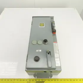 8538sba Square D Size 1 Combination Motor Starter Disconnect 5hp 24v Coil 3r Enc