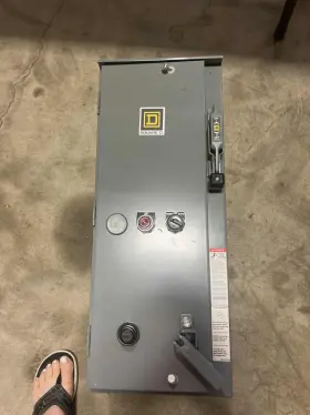 8538sba21v81 Square D Fusible Combination Starter Size 30 Amp