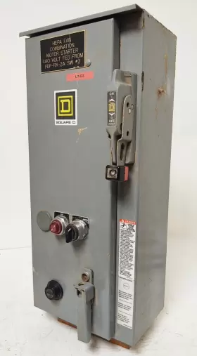 8538sba21v81cffp11 Square D Nema Combination Motor Starter Disconnect 120 Coil
