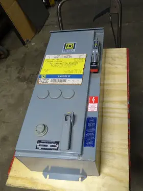 8538sba23s Square D Ac Combination Starter In Nema 12 Enclosure 74395 30a 5hp