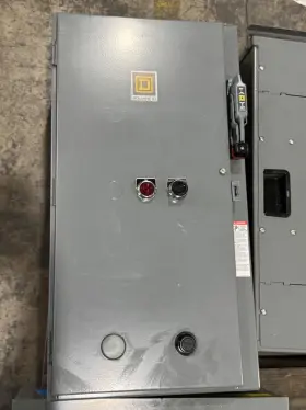 8538sbg11v81cff4k25p51t11x20 Square D New Size 120v Coil 3 Phase Fusible Fused Combination Motor Starter
