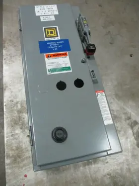 8538sbg11v81cff4p51t Square D Fusible Size Combination Ser. K 120v Coil Used