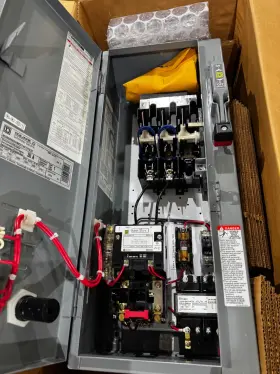 8538sbg62v80cff4p72tx22 Square D Size 120v Coil 1 Single One Phase Combination Motor Starter Fused