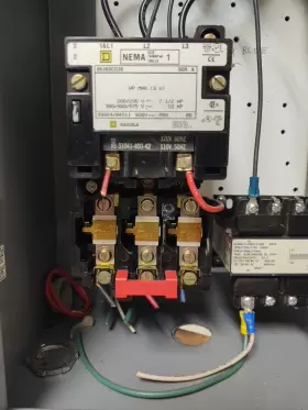 8538sca22v02s Square D Size 1 Combination Motor Starter Disconnect 120v Coil #2