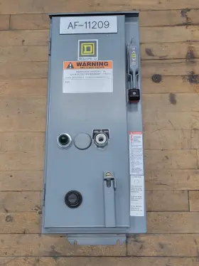 8538sca24v81f4t Square D Fusible Combo Starter Switch 30a Enclosure Type 12/3r