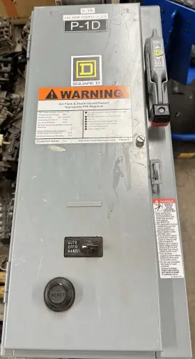 Square D 8538scg14v83cff4h30tx11y74 Fusible Combination Starter Nema 1 120-575v