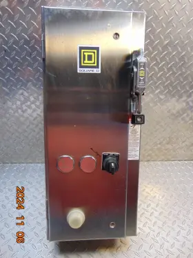 8538scw32v84cff4t Square D Ser I 30 Amp Stainless Combination Starter Type 4x